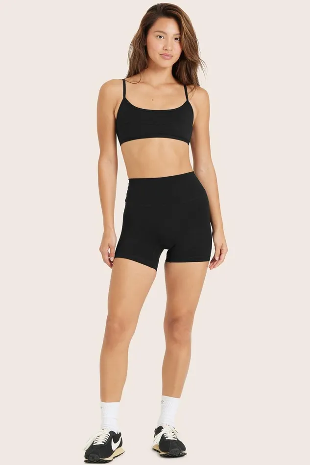 SET ACTIVE Activewear SPORTBODY SPORTY SHORTS 8211 ONYX 8211 Women