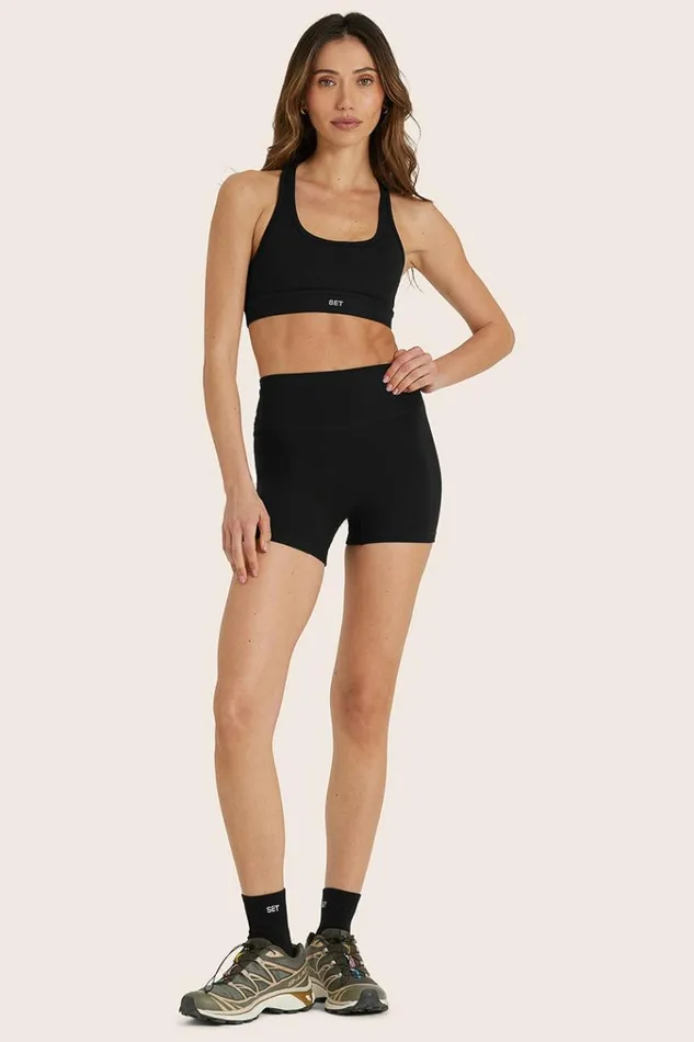 SET ACTIVE Bottoms FORMCLOUD CLOUD SHORTS 8211 ONYX 8211 Women