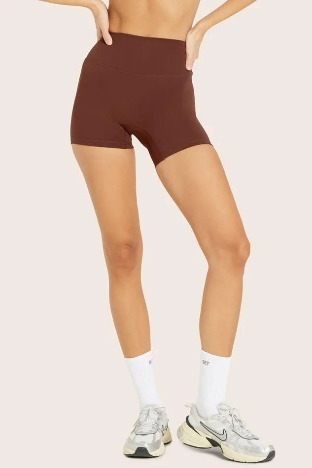 SET ACTIVE Bottoms SPORTBODY SPORTY SHORTS 8211 COLA 8211 Women