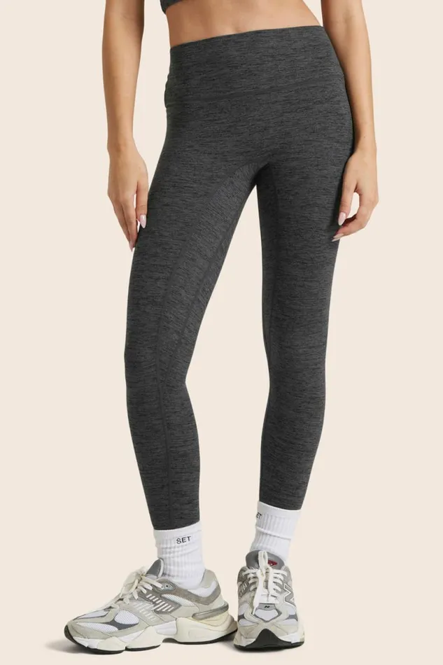 SET ACTIVE Leggings FORMCLOUD CLOUD MIDRISE LEGGINGS 8211 PEPPER HEATHER GREY 8211 Women
