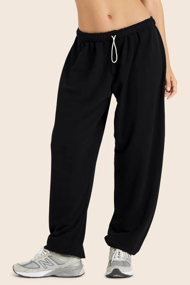 SET ACTIVE Sweats LIGHTWEIGHT SWEATS CLASSIC OLD SCHOOL SWEATPANTS 8211 ONYX 8211 Women