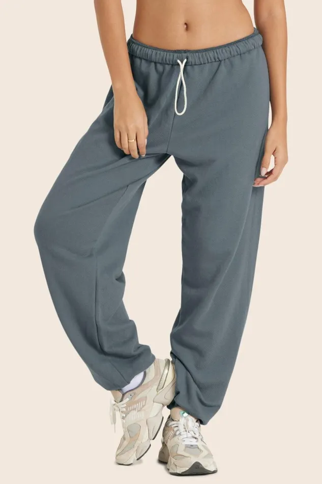SET ACTIVE Sweats LIGHTWEIGHT SWEATS CLASSIC OLD SCHOOL SWEATPANTS 8211 SLATE 8211 Women
