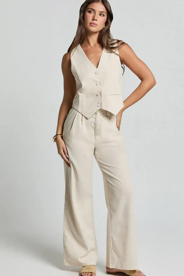Seven Wonders 8211 Zephy Pant In Sand Women Showpo Pants