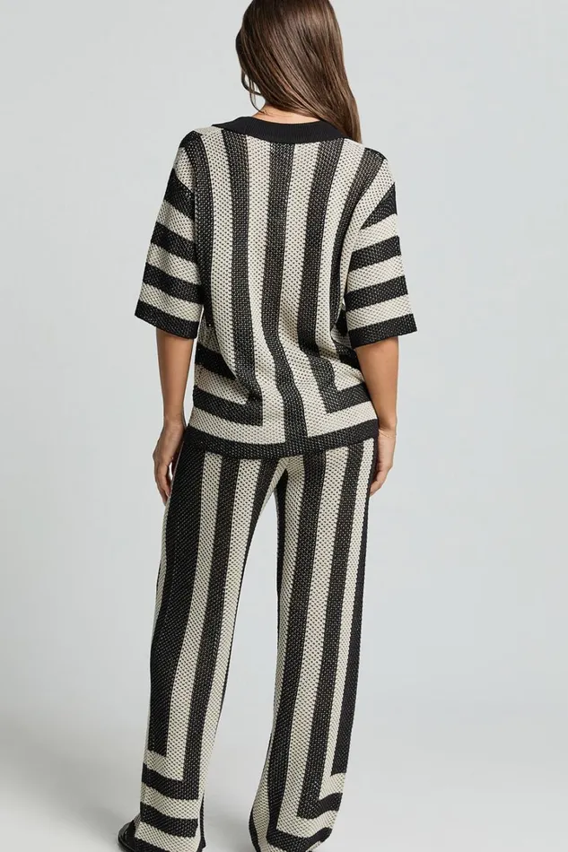 Seven Wonders 8211 Ziggy Top In BlackSand Women Showpo Tops