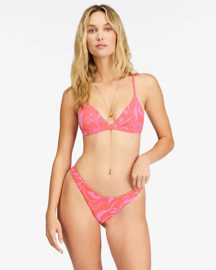 She039s A Trip Tanga Bikini Bottoms Vintage Coral Women Billabong Bikini Bottoms