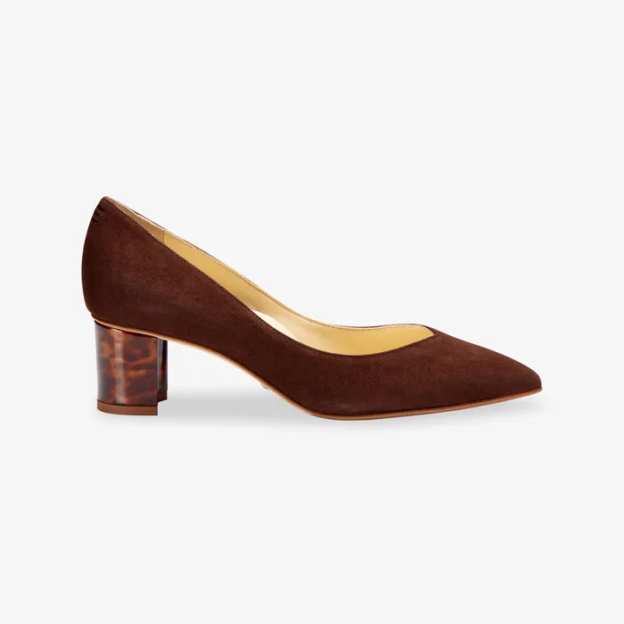 Shoes Women M M LaFleur The Sarah Flint Perfect Emma Pump Espresso Suede