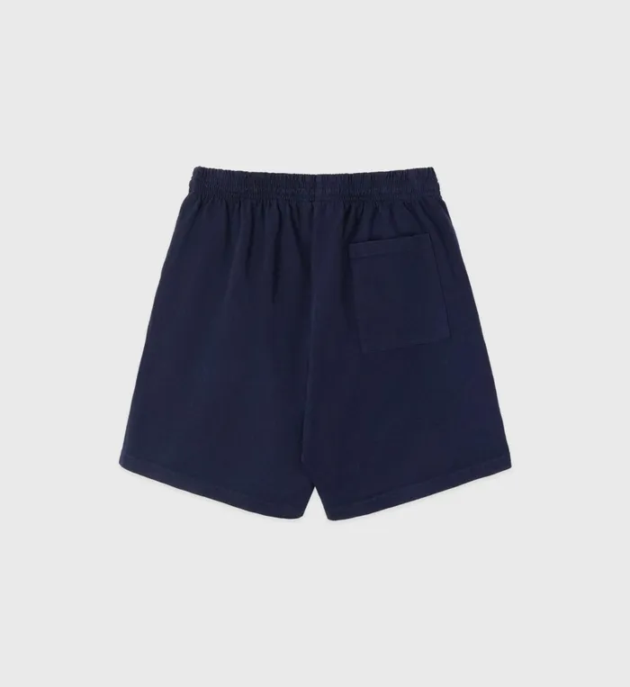 Shorts Men Sporty and Rich Wellness Club Gym Short 8211 NavyWhite