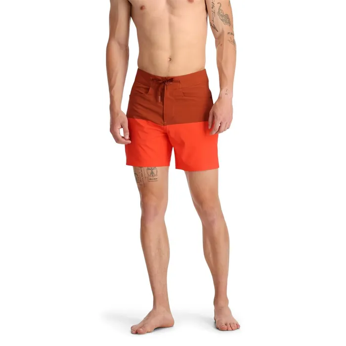 Shorts Mens Spyder Nolan Hybrid Short 8211 Twisted Orange