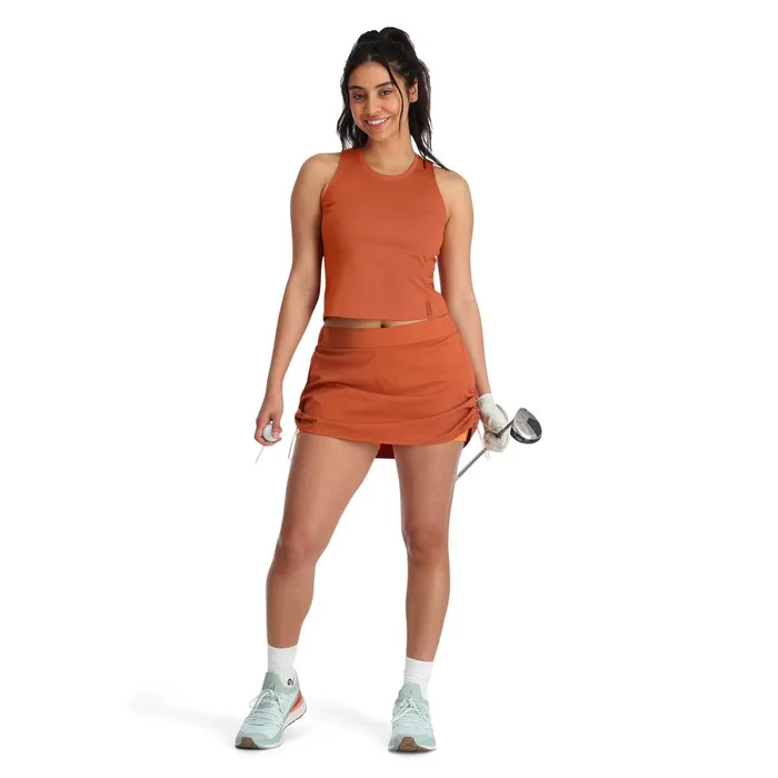 Shorts Womens Spyder Shift Skort 8211 Saddle