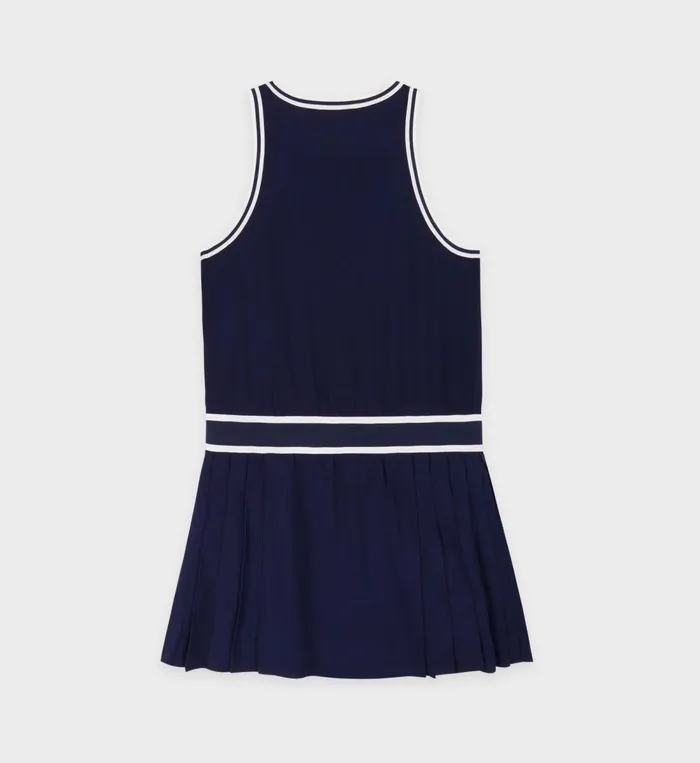Skirts and Dresses Women Sporty and Rich SRC Phoebe Dress 8211 NavyWhite