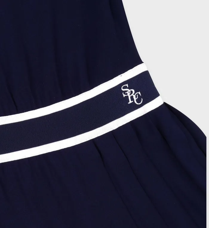 Skirts and Dresses Women Sporty and Rich SRC Phoebe Dress 8211 NavyWhite
