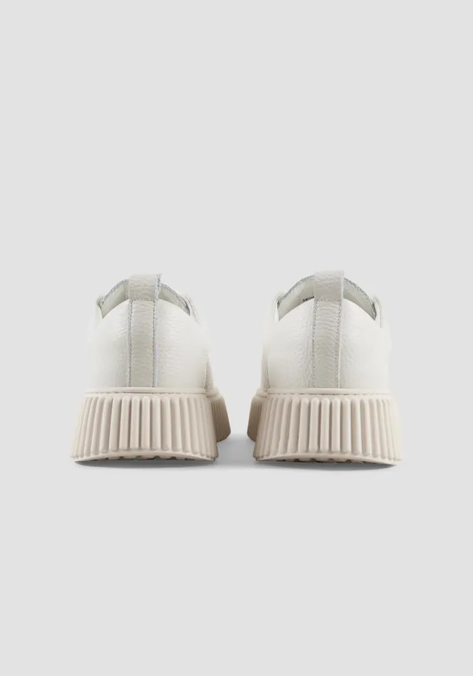 Sneakers Men Antony Morato Allen Sneakers In Cream Leather Cream