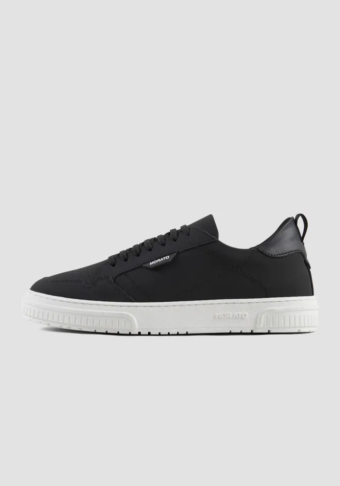 Sneakers Men Antony Morato Wheaton Cup Sneakers In Recycled Nabuk Black