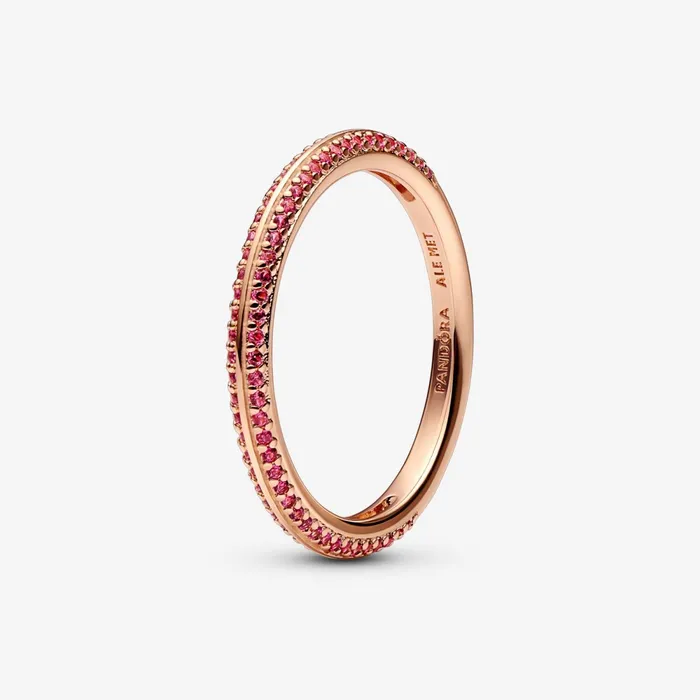Stackable Rings Women Pandora Online ME Red Pav Ring