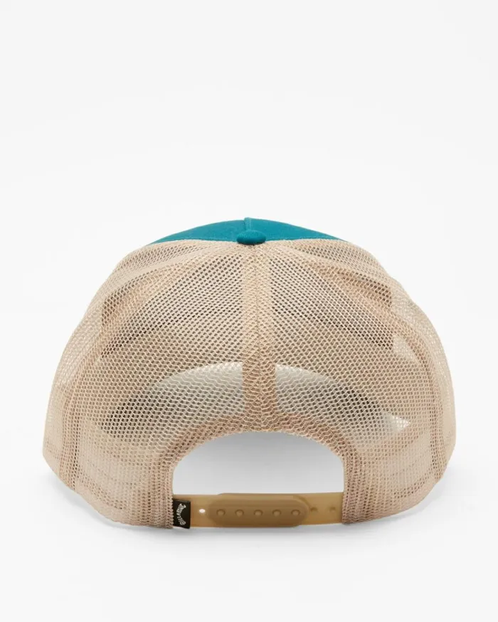 Stacked Trucker Hat Deep Teal Men Billabong Hats