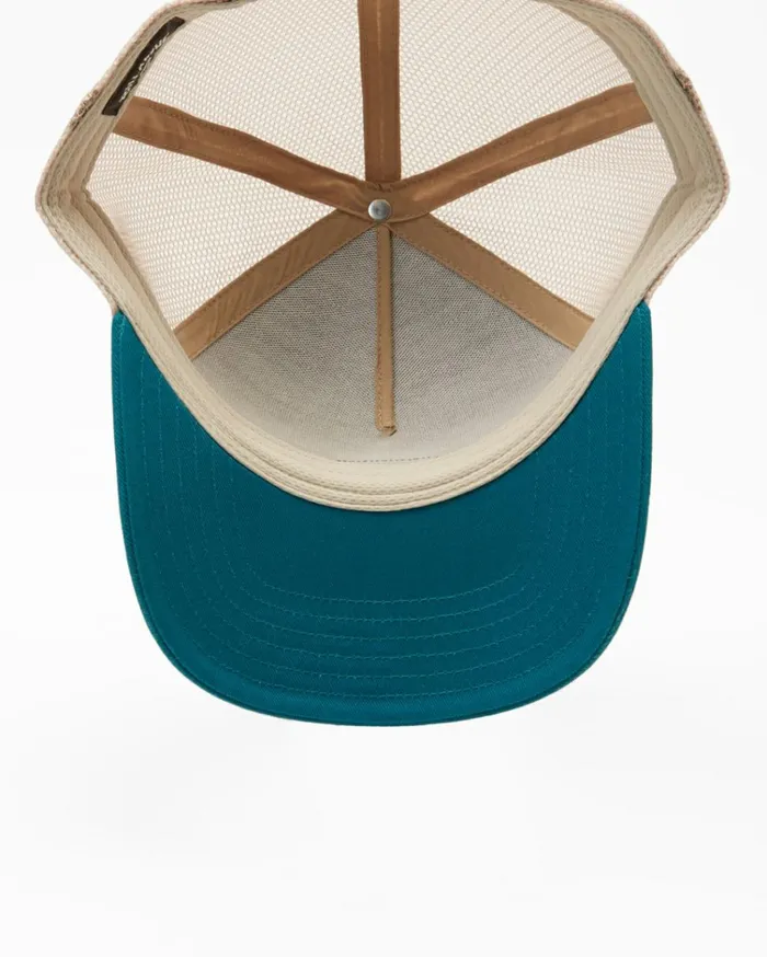 Stacked Trucker Hat Deep Teal Men Billabong Hats
