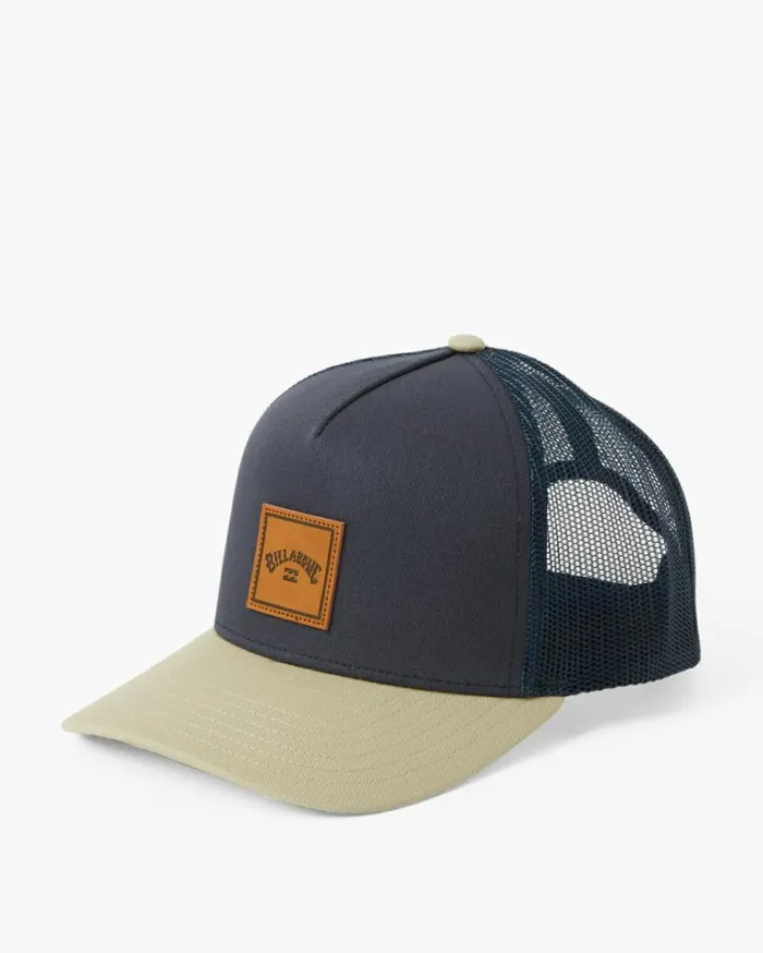 Stacked Trucker Hat Navykhaki Men Billabong Hats