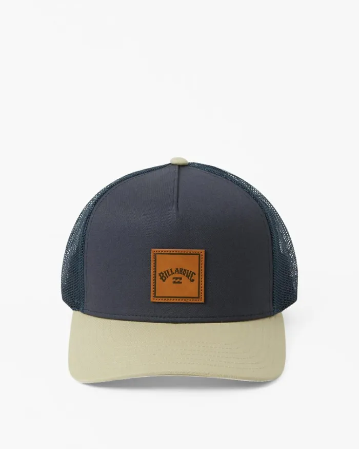 Stacked Trucker Hat Navykhaki Men Billabong Hats