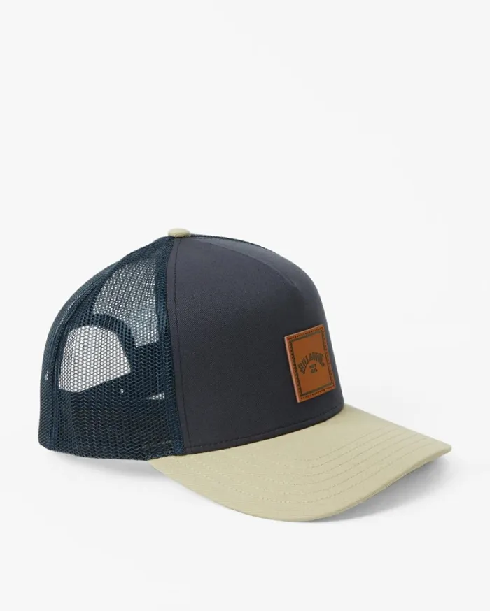 Stacked Trucker Hat Navykhaki Men Billabong Hats