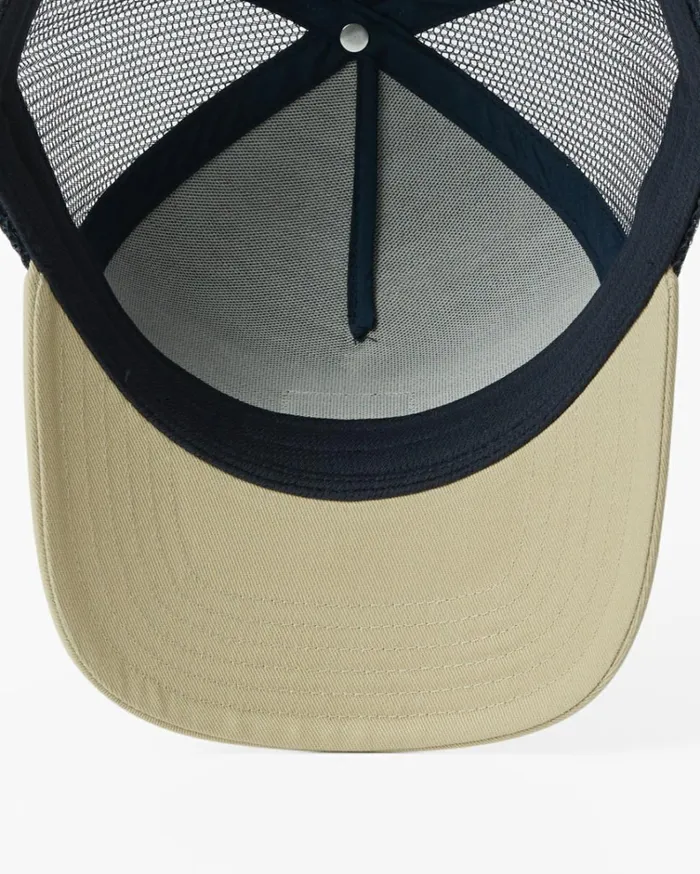 Stacked Trucker Hat Navykhaki Men Billabong Hats