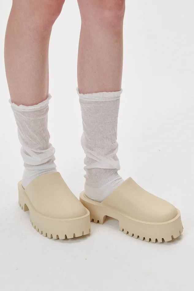Storets Anya Platform Chunky Slipper Women Shoes