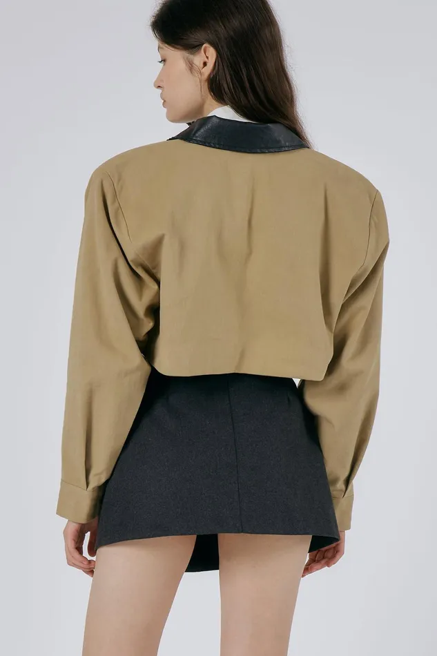 Storets Ava Wrap Effect Mini Skorts Women Skirts Storets Ava Wrap Effect Mini Skorts Women Skirts
