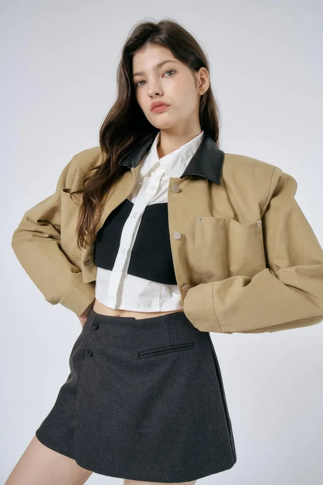 Storets Ava Wrap Effect Mini Skorts Women Skirts Storets Ava Wrap Effect Mini Skorts Women Skirts