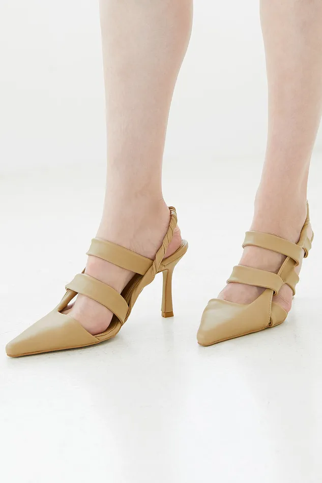 Storets Braelynn Pointy Toe Slingback Pumps Women Shoes