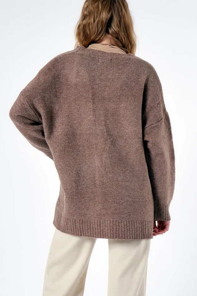 Storets Chantal Oversized Knitted Top And Cardi Set Women Sweaters and Knitwears Storets Chantal Oversized Knitted Top And Cardi Set Women Sweaters and Knitwears