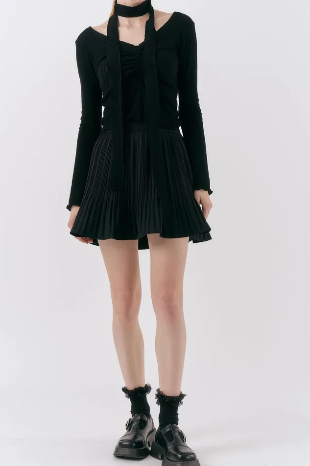 Storets Darby Pleated Skorts Women Skirts