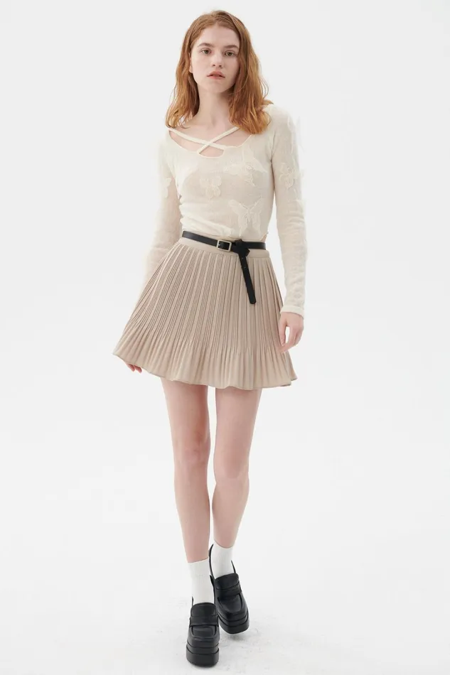 Storets Darby Pleated Skorts Women Skirts