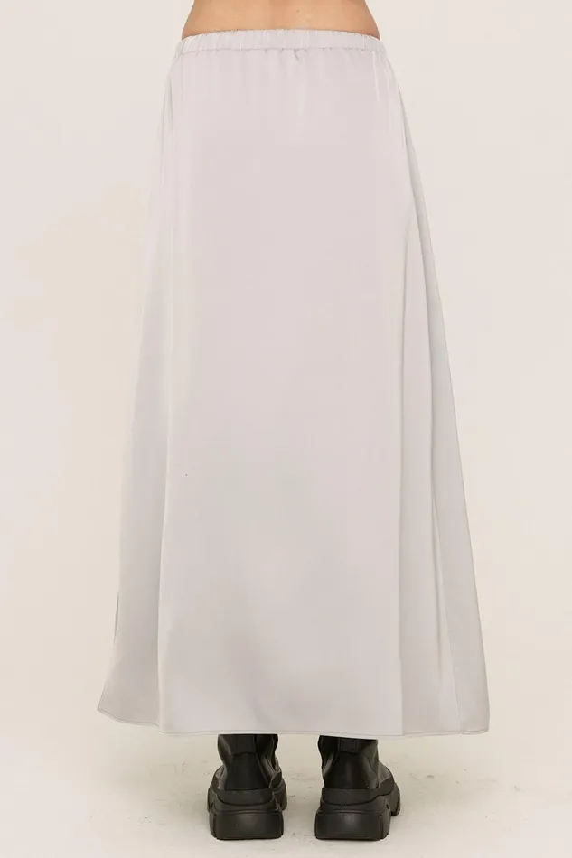 Storets Elia Satin Maxi Skirt Women Skirts Storets Elia Satin Maxi Skirt Women Skirts