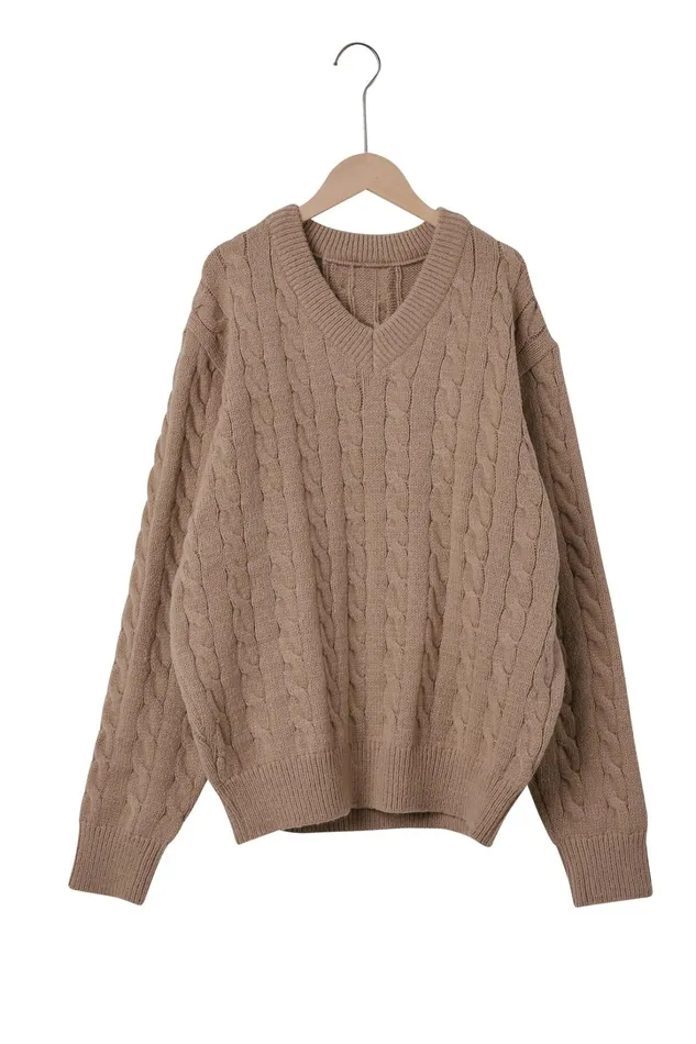 Storets Gemma Cable Knitted Top SUSTAINABLE Women Tops Storets Gemma Cable Knitted Top SUSTAINABLE Women Tops