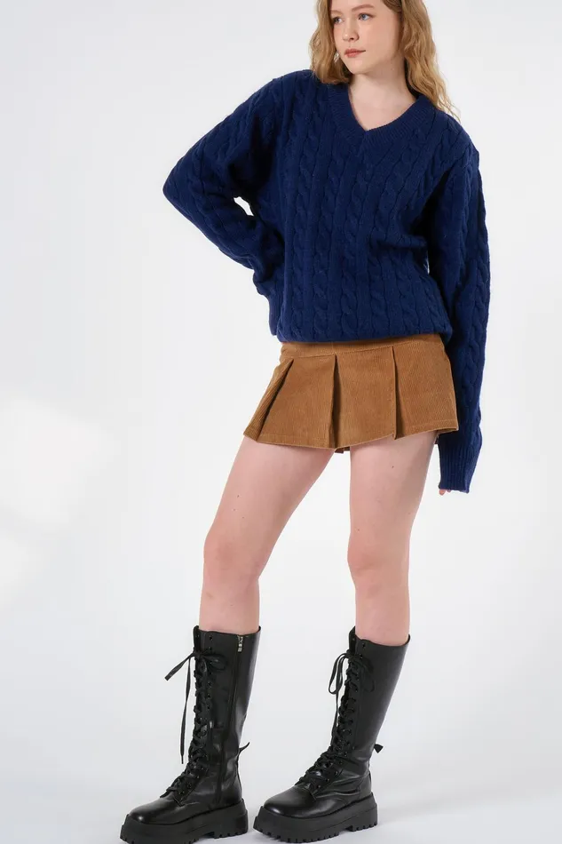Storets Gemma Cable Knitted Top SUSTAINABLE Women Tops Storets Gemma Cable Knitted Top SUSTAINABLE Women Tops