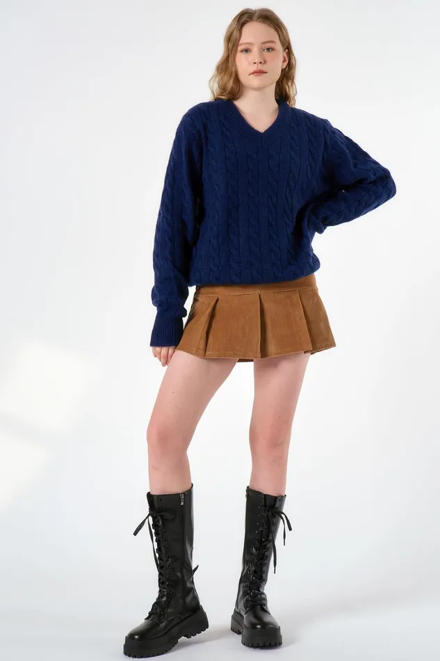 Storets Gemma Cable Knitted Top SUSTAINABLE Women Tops Storets Gemma Cable Knitted Top SUSTAINABLE Women Tops