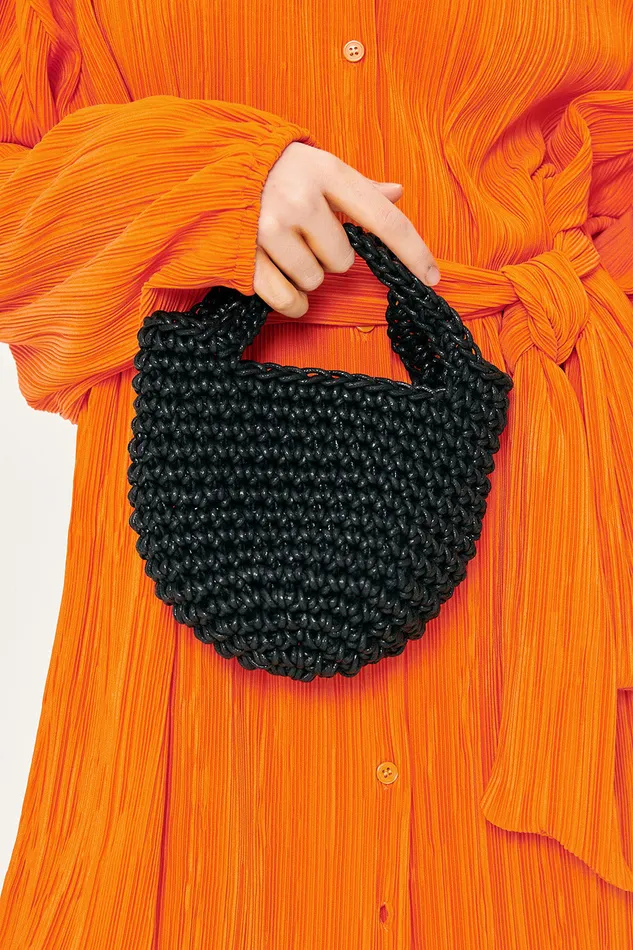 Storets Letti Rattan Tote Women Bags