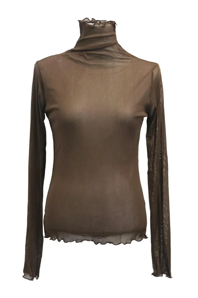 Storets Lily Sheer Mesh Top Women Tops Storets Lily Sheer Mesh Top Women Tops