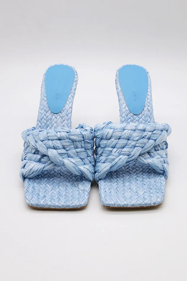 Storets Liz Woven Raffia Sandals Women Shoes