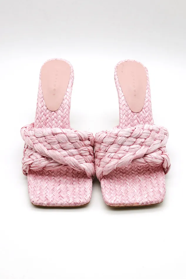 Storets Liz Woven Raffia Sandals Women Shoes