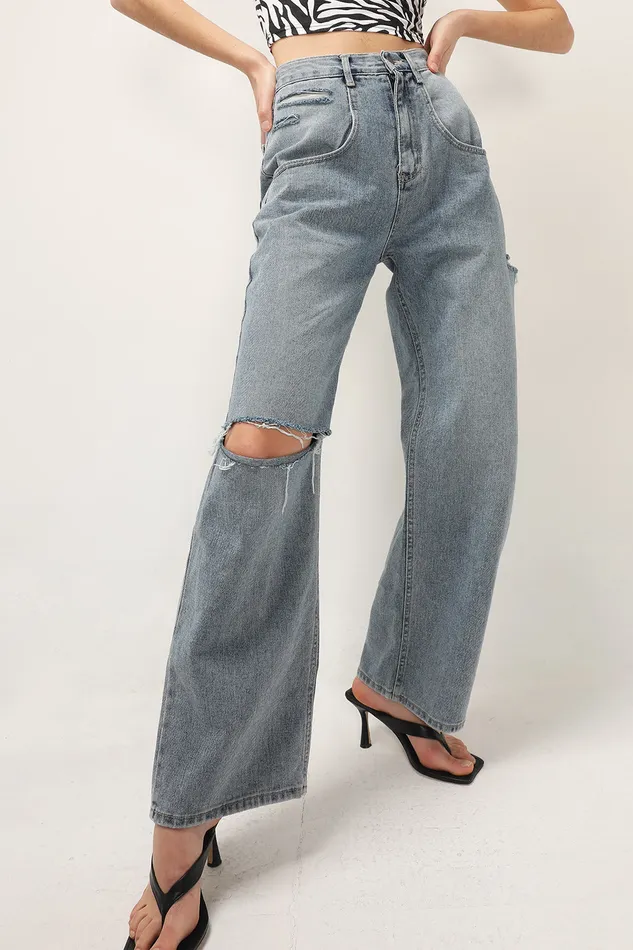 Storets Mallory Slash Cut Jeans Women Jeans