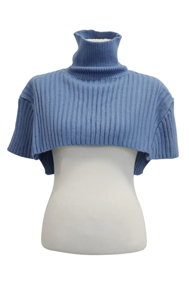 Storets Marga Mockneck Sweater Cape Women Sweaters and Knitwears