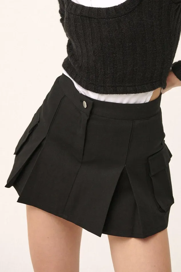 Storets Mia Cargo Mini Skort Women Skirts Storets Mia Cargo Mini Skort Women Skirts