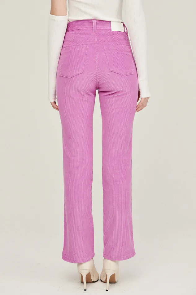 Storets Monina High Waist Corduroy Pants Women Trousers