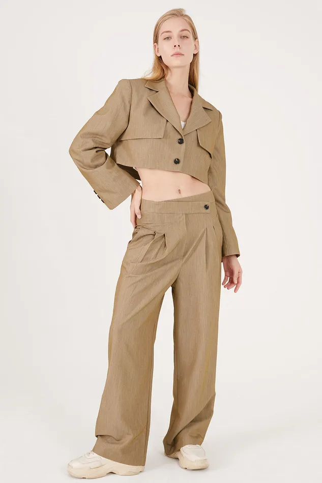 Storets Nova Cropped Blazer Jacket Women Blazer