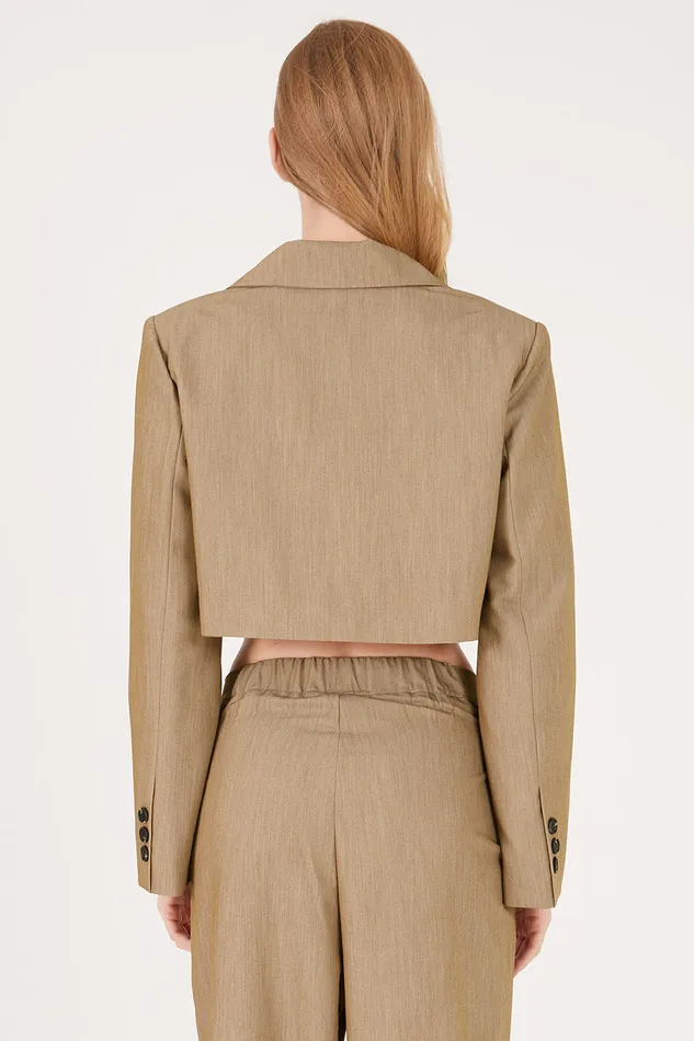 Storets Nova Cropped Blazer Jacket Women Blazer
