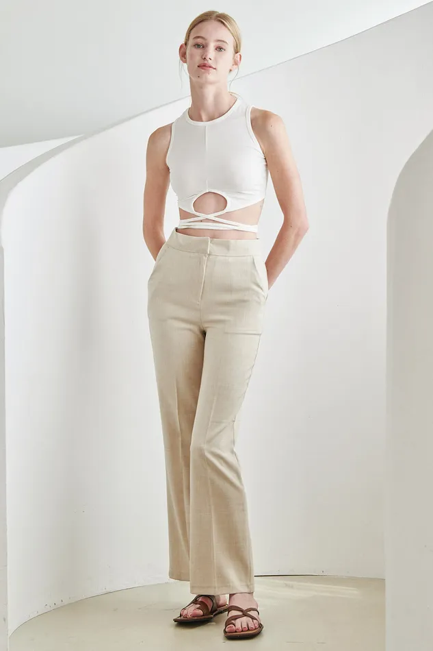 Storets Pao Wrap String Top Women Tops
