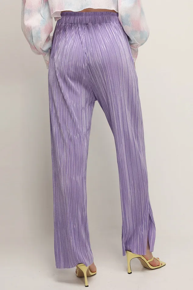 Storets Peyton Crinkled Pleated Pants Women Trousers