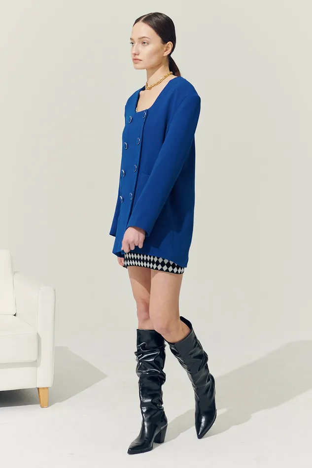Storets Reborn Sia Double Button Blazer Women Blazer