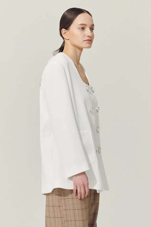 Storets Reborn Sia Double Button Blazer Women Blazer