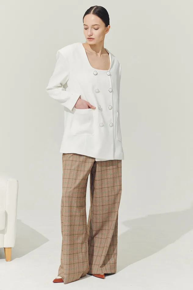 Storets Reborn Sia Double Button Blazer Women Blazer